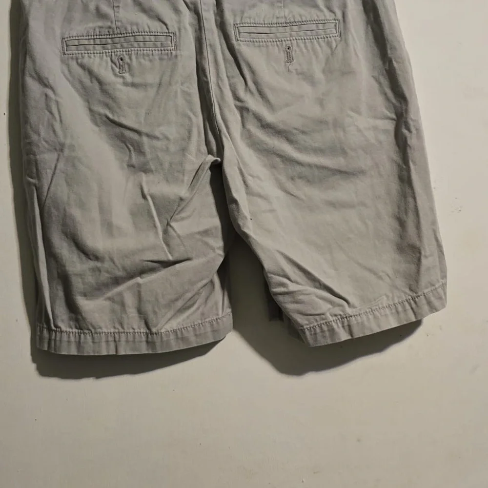 Ann Taylor Gray Bermuda Shorts Casual Cotton Blend